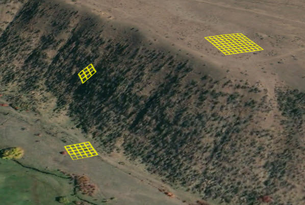 Adaptive neighborhood sizes